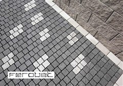 FEROBET Dlažba CUBES Standard Přírodní